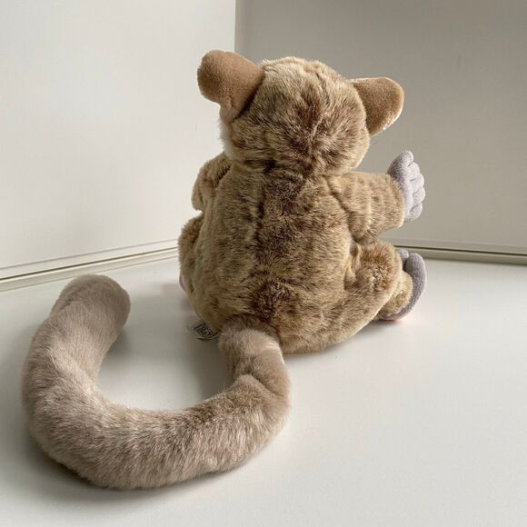 Vintage Lemur Long Tail Plush Zoo Wildlife Stuffed Animal Toys R Us Bush Baby - Picture 2 of 4